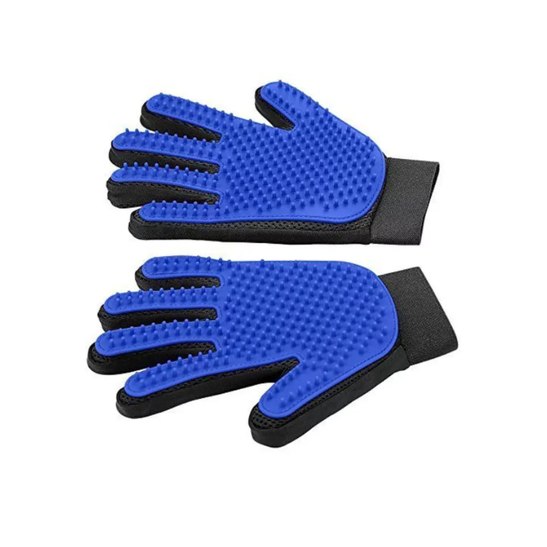 1 Pair Hair Pet Remover Mitt Massage De shedding