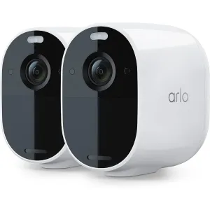 2-Pack: Arlo Essential Spotlight Camera  (Refurbished)