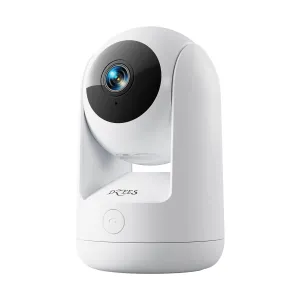 360° PTZ Wired WiFi Camera 24/7 Dog Pet Camera Indoor Security Camera with 2.4 Ghz WiFi Dzees CA49
