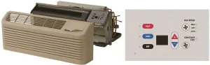 Amana Packaged Terminal Air Conditioner With Electric Heat, 12,000 Btu, 265 Volts