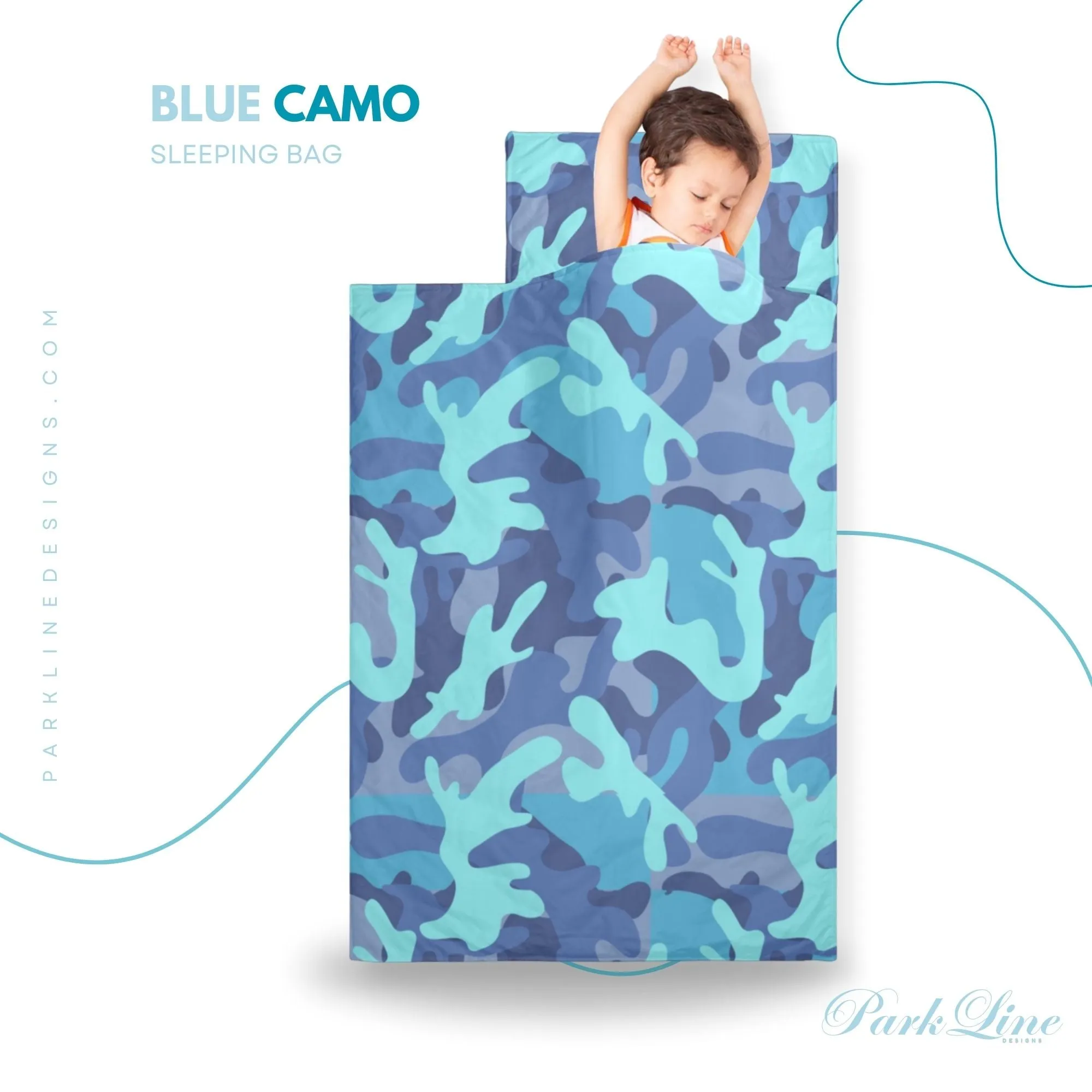 Baseball Kids' Long Sleeping Bag | A Catchy Blend of Comfort & Style | Lightweight and Durable Sleeping Bag for Kids
