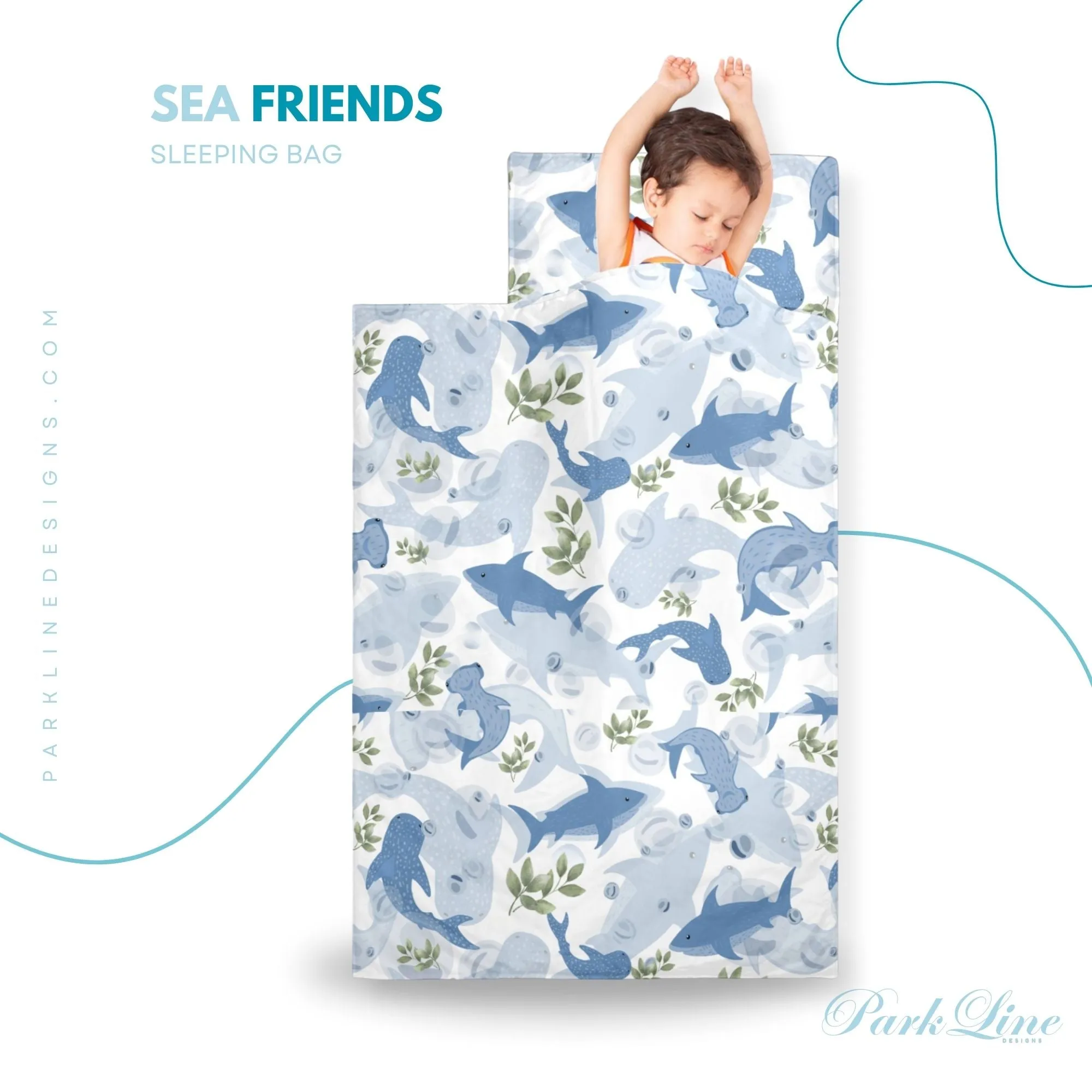 Baseball Kids' Long Sleeping Bag | A Catchy Blend of Comfort & Style | Lightweight and Durable Sleeping Bag for Kids