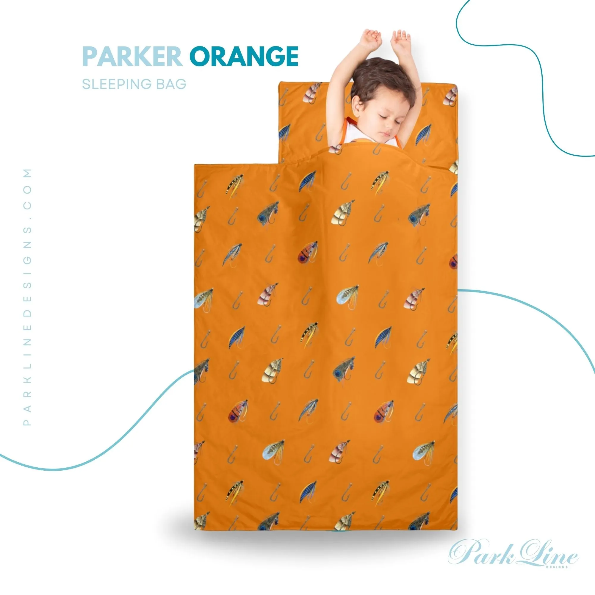 Baseball Kids' Long Sleeping Bag | A Catchy Blend of Comfort & Style | Lightweight and Durable Sleeping Bag for Kids