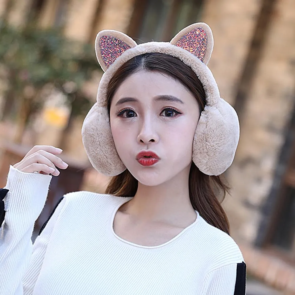Black Cat Earmuffs