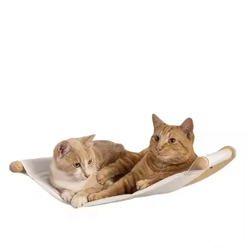 Cat Adventure Wall Set - Solid Wood & Sisal