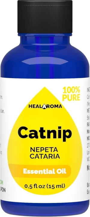 Catnip Essential Oil 15 ml - 0.5 oz - Pure & Natural