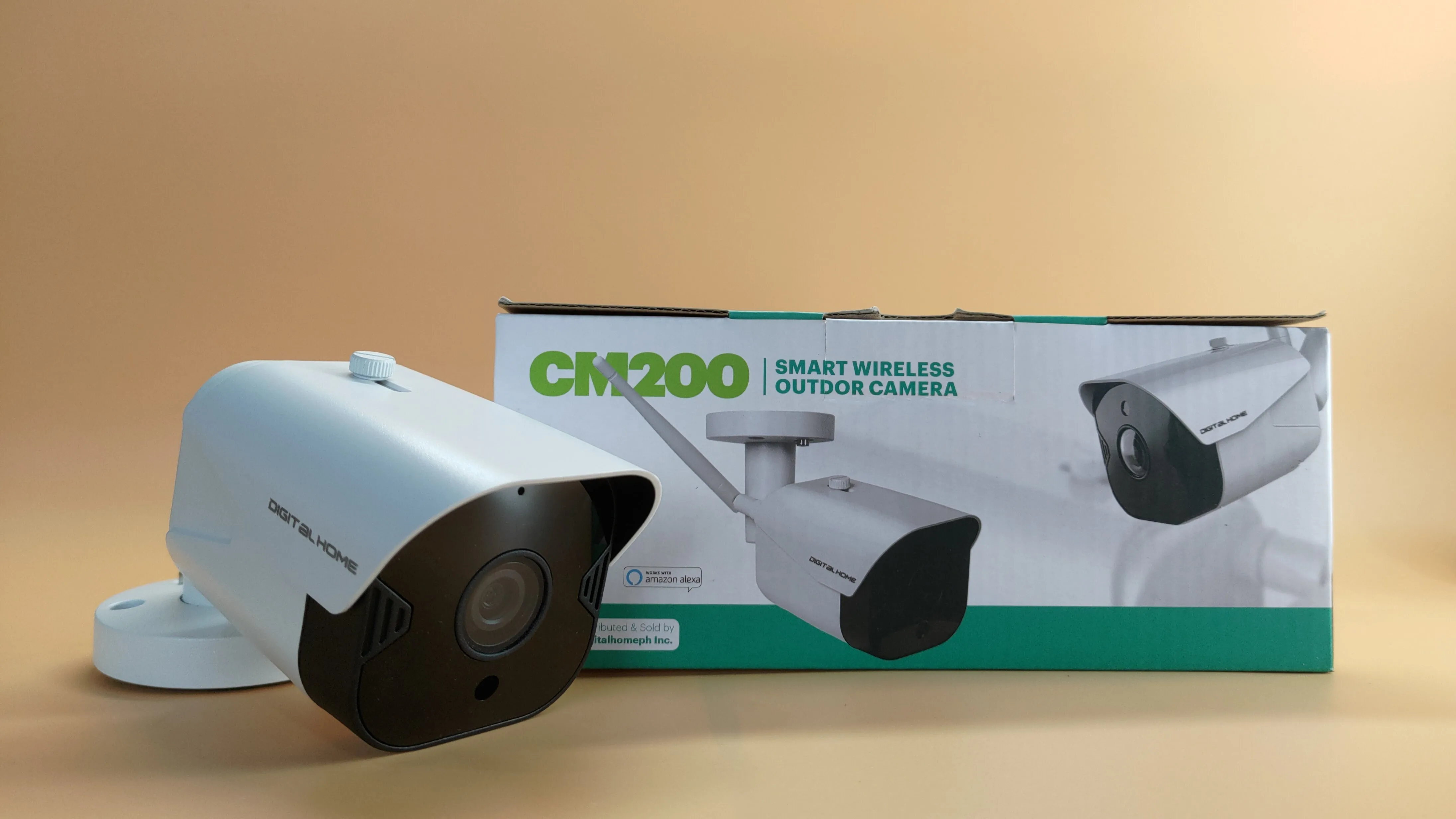 CM200 Smart Wireless Waterproof Outdoor Camera (Works with Alexa and Google Assistant)