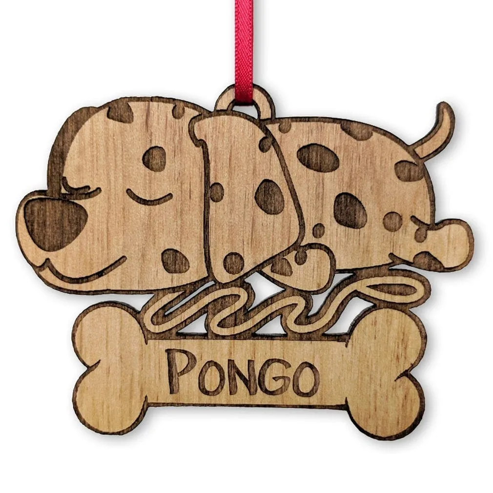 Dalmatian Custom Ornament for Dog Bone Gift for New Pet Best Friend National Dog Day Present Idea for Pet Owners Birthday Gift for Husband