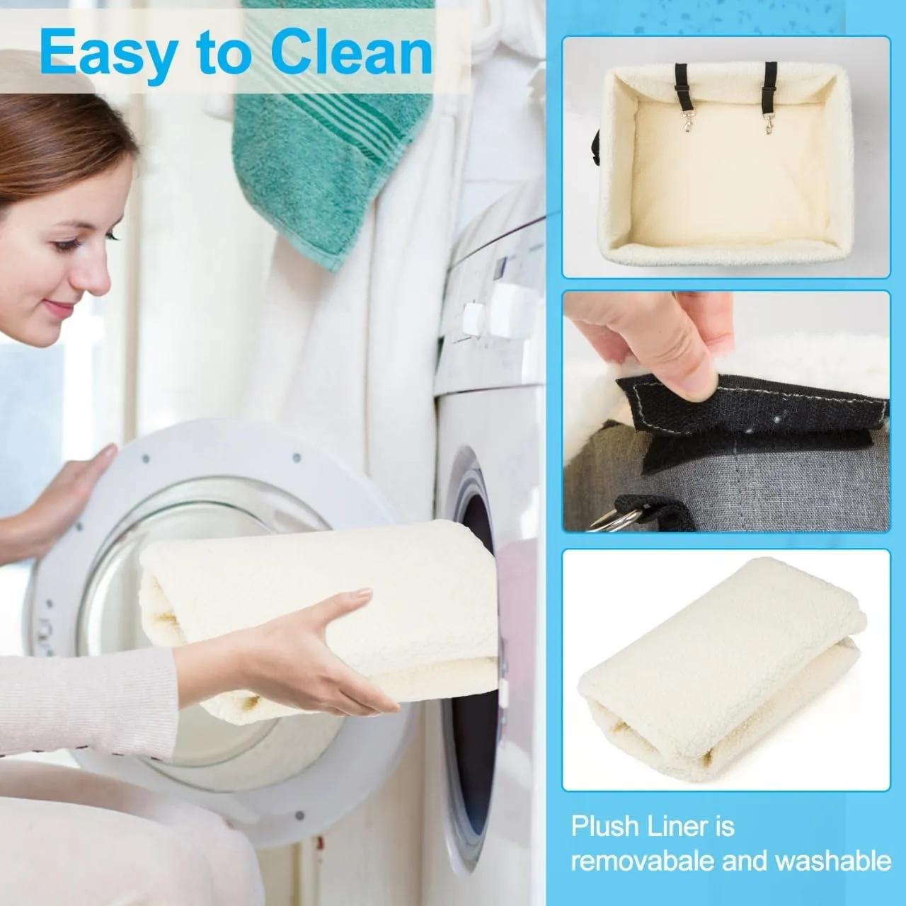 Dog Booster Seat - Raised Car Seat for Small Dogs, Cats & Puppies