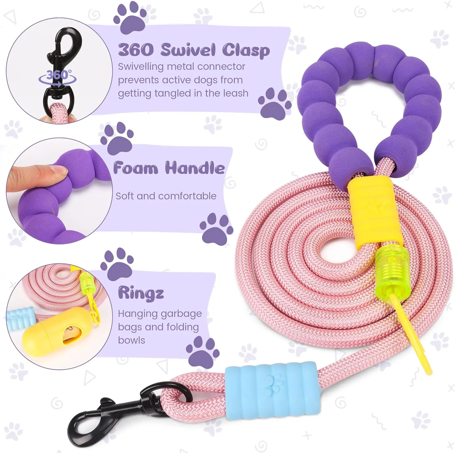 Dog Harness and Leash Set with 2 Flower Patches, No Pull Adjustable Puppy Harness, Step in No Chock Dog Vest for Small Medium Dogs Puppy and Cats(Green, S)