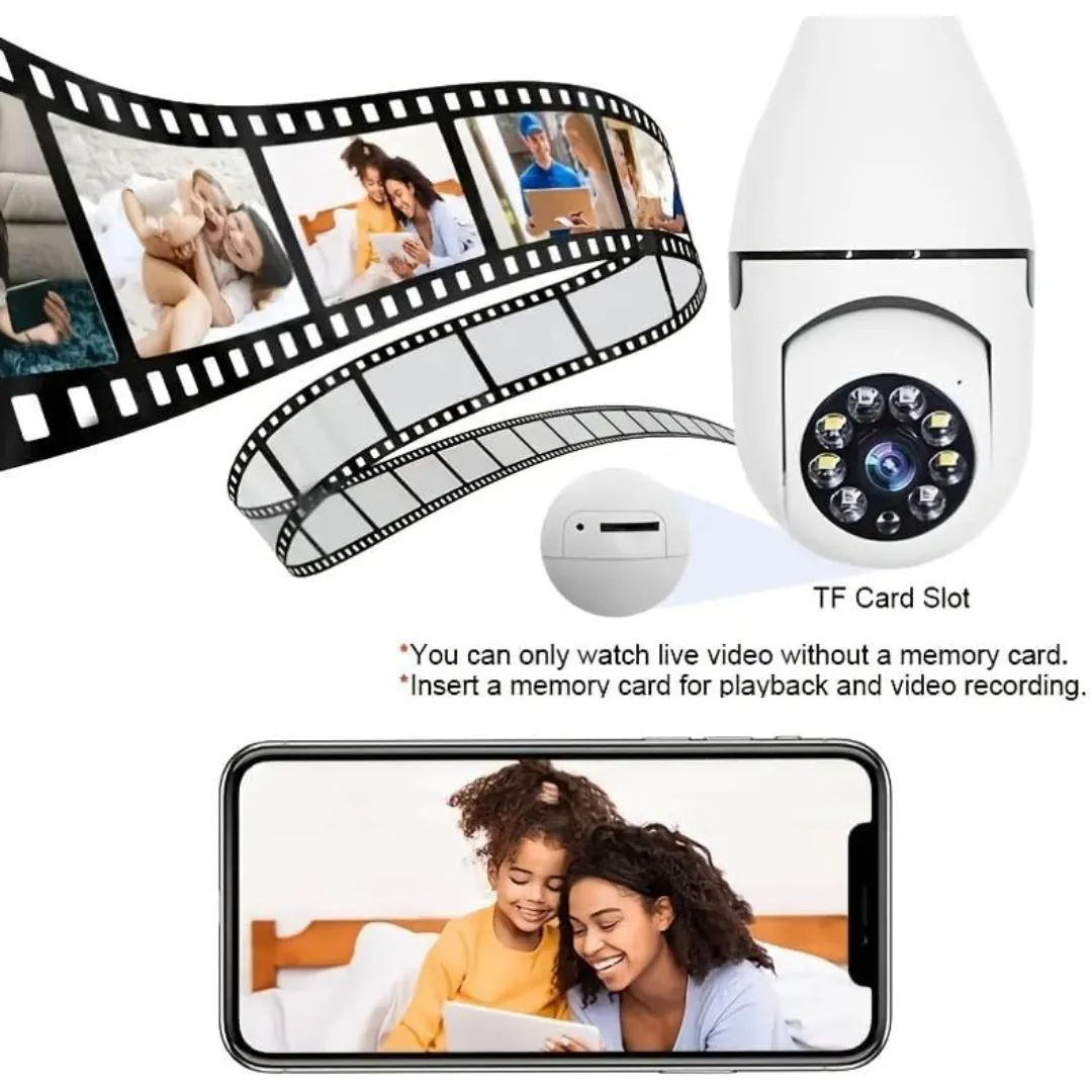 E26 4G Bulb Camera