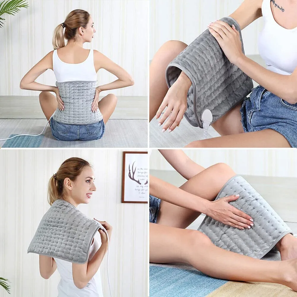 Electric Heating Pad - Best Heating Pad for Back Pain and Cramps Relief