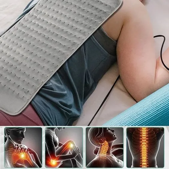 Electric Heating Pad - Best Heating Pad for Back Pain and Cramps Relief