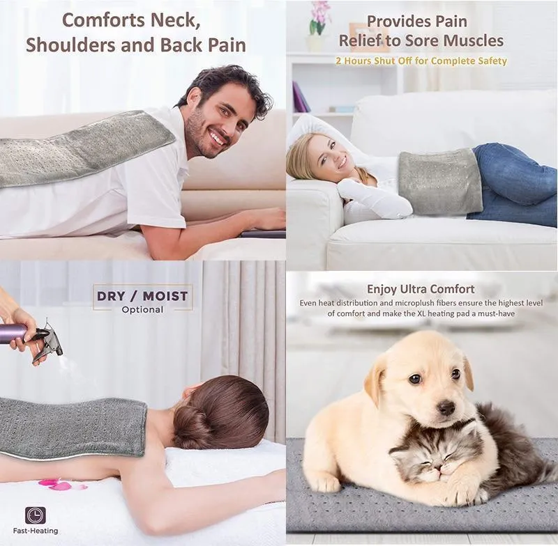 Electric Heating Pad For Full Body Relief
