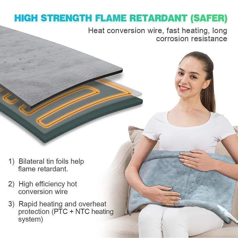 Electric Heating Pad For Full Body Relief