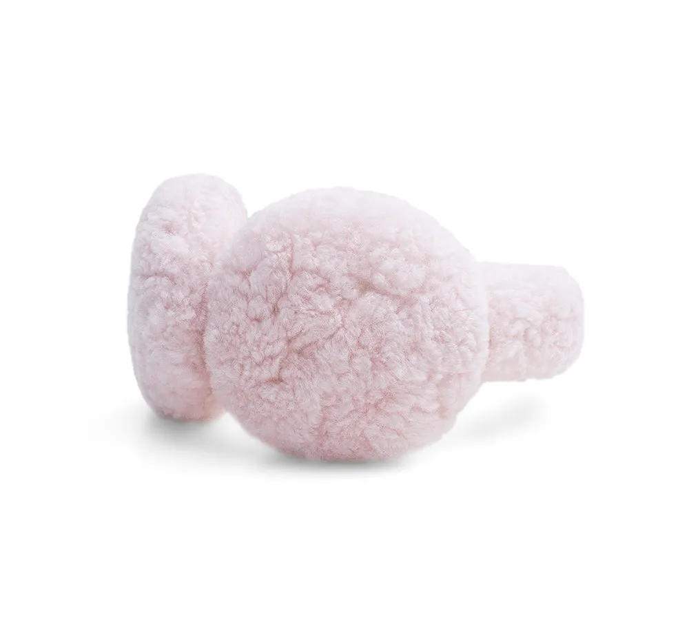 EVERAU® UGG Women Adjustable Sheepskin Wool Earmuff Cozette