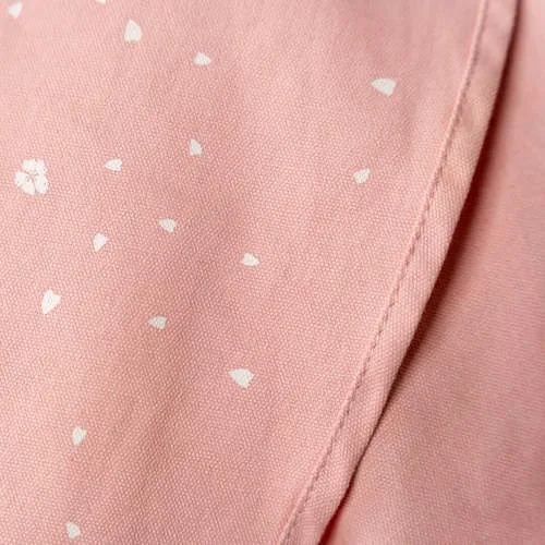 Geo Bird Cage Night Cover - Blossom Pink