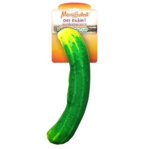 Get Kickin' Spicy Pickle Refillable Kicker Cat Toy