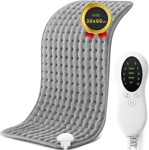 Heating Pad for Back Electric Heating Pad for Cramps Back Pain Relief with Auto Shut Off 10 Heat Settings Heat Pad Gifts for Women