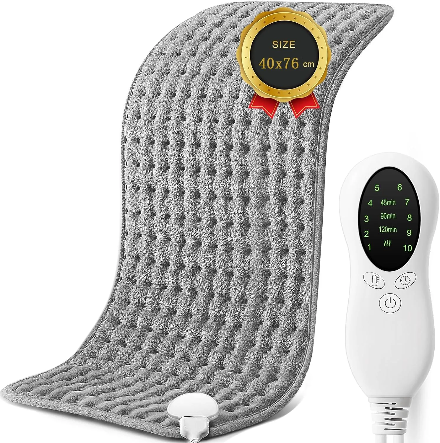 Heating Pad for Back Electric Heating Pad for Cramps Back Pain Relief with Auto Shut Off 10 Heat Settings Heat Pad Gifts for Women
