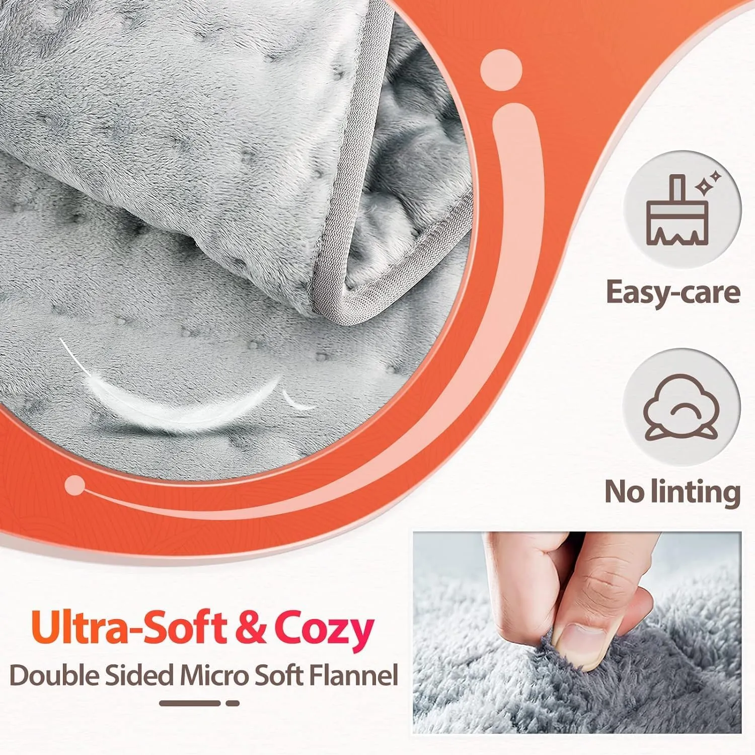 Heating Pad for Back Electric Heating Pad for Cramps Back Pain Relief with Auto Shut Off 10 Heat Settings Heat Pad Gifts for Women