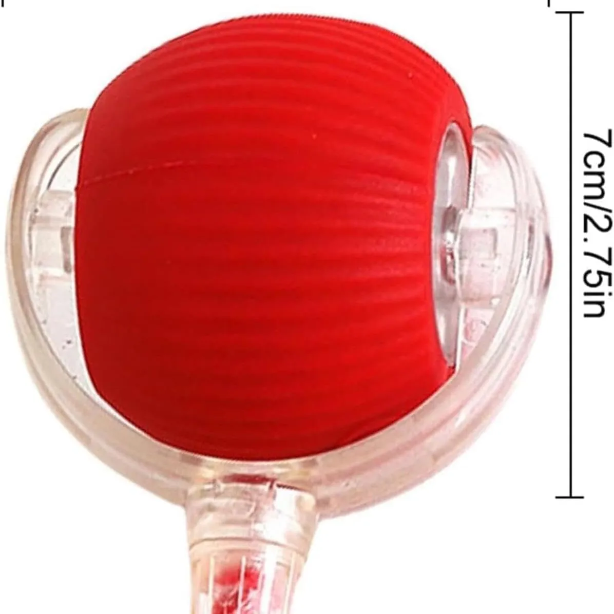 Interactive Cat Toy,Electric DogBall Toy,Cat Toys for Indoor Cats,Chewie Viral Dog Ball,Adjustable Sports RollingToy,Electric Rolling Ball Christmas Birthday Gift for Pets.(Red)