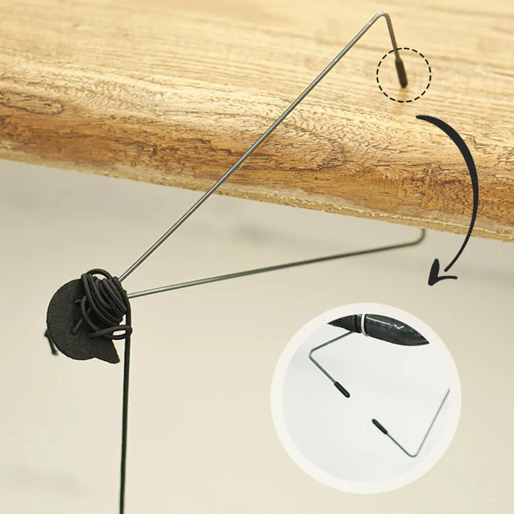 Interactive Hanging Mouse Cat Toy
