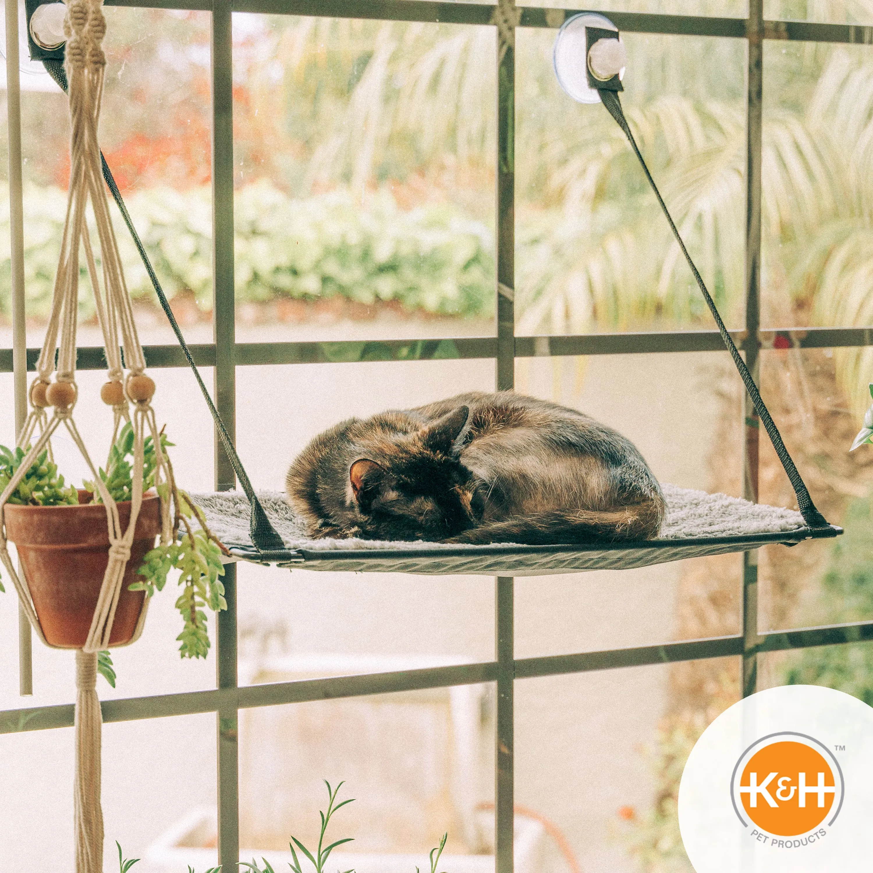 K&H EZ Mount Window Kitty Sill Single Level