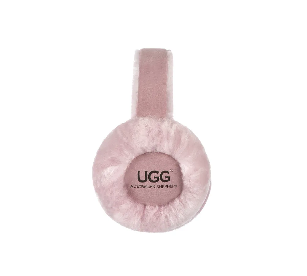 Kids Adjustable Sheepskin Wool Earmuff Connie