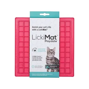 Lickimat Playdate Slow Feeder for Cats