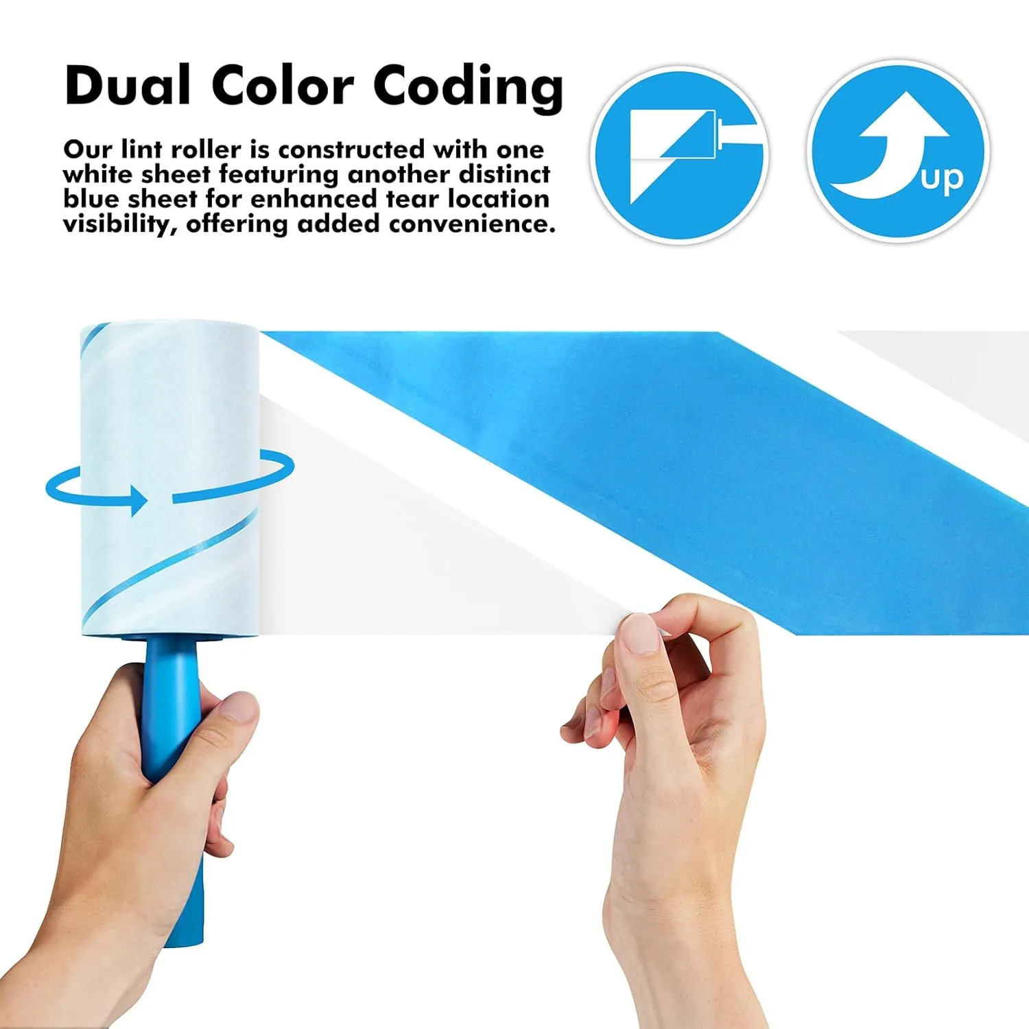 Lint Rollers for Pet Hair Extra Sticky, 1200 Sheets Mega Value Set Lint Rollers for Pet Hair Removal, Dog and Cat Lint Remover for Clothes, Furniture, Carpet