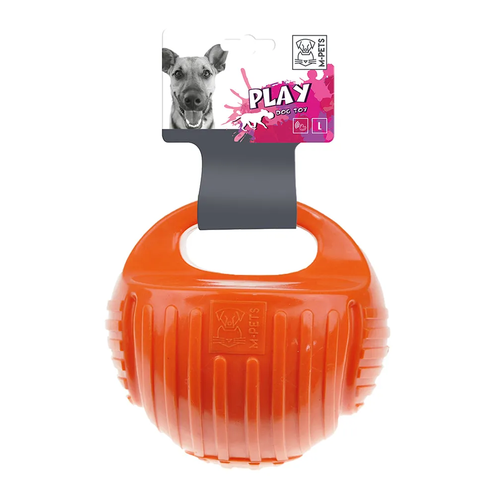 M-Pets Arco Ball Orange Dog Toy