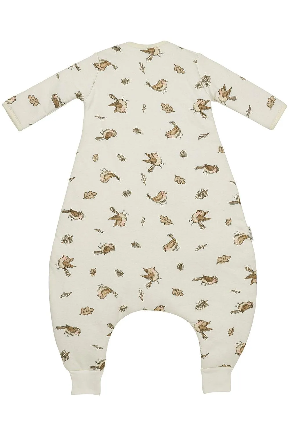 Meyco Baby Winter Sleep Overall Jumper With Sleeves Robin - Multicolour - 80cm