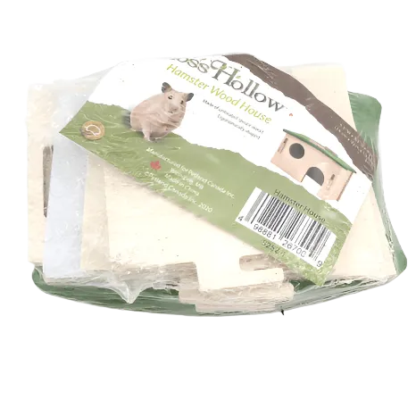 Moss Hollow Hamster Wood House