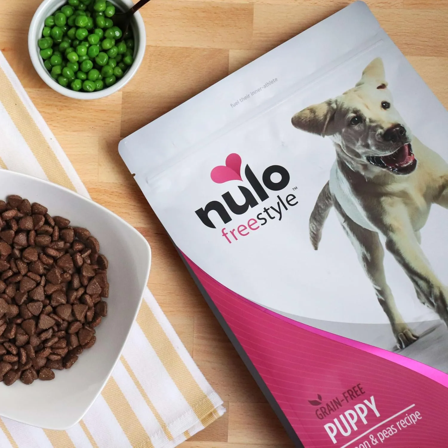 Nulo Freestyle Salmon & Peas Potato Puppy Food, 6 Pound Bag