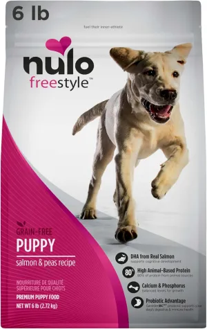 Nulo Freestyle Salmon & Peas Potato Puppy Food, 6 Pound Bag