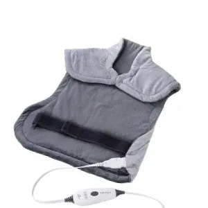 Open Box - Pure Enrichment PureRelief XL Extra-Long Heating Pad 29x24" Gray