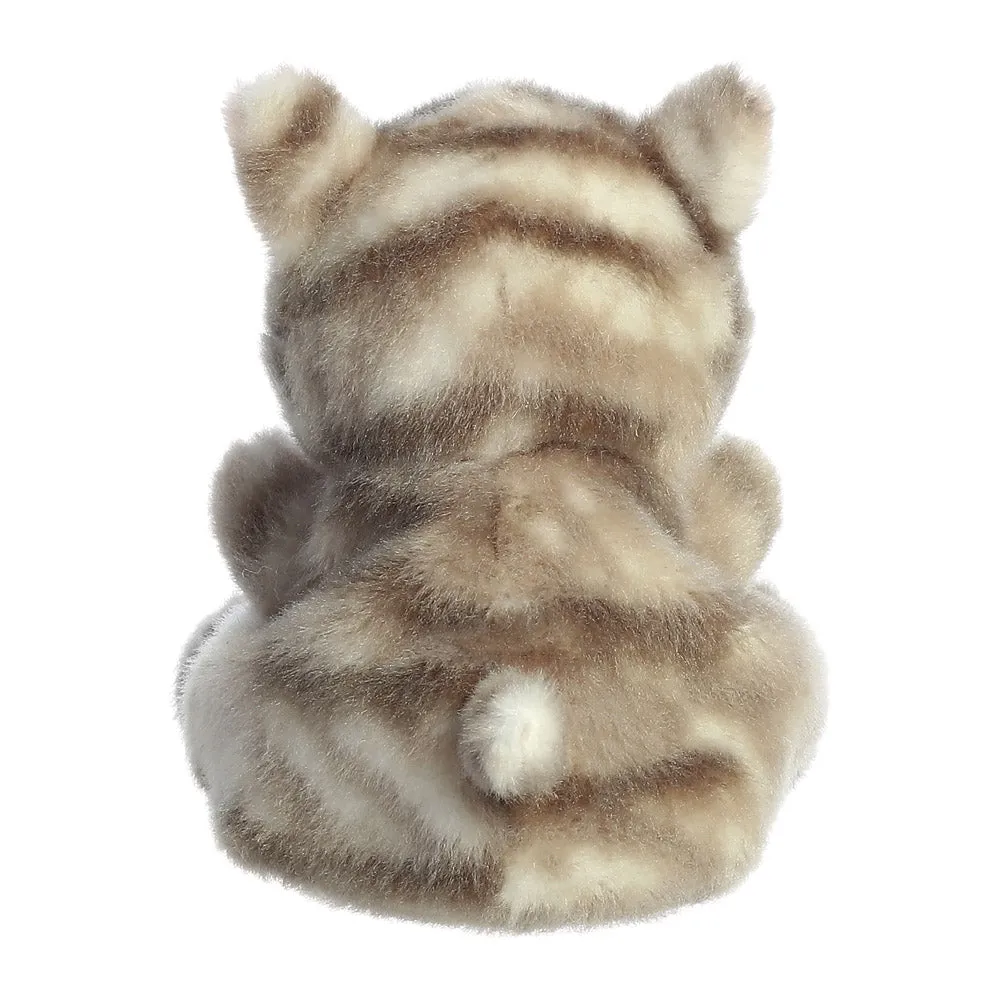 Palm Pals Silver Kitty Cat Soft Toy