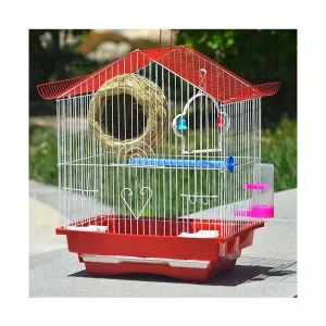 PAWS ASIA Suppliers Wholesale Steels Travel Small Outdoor Fancy Canary Bird Cage For Sale