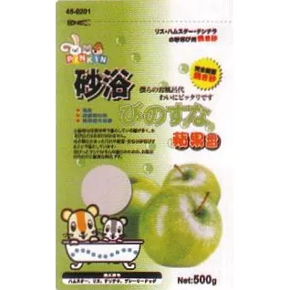 Pinkin Bath Sand For Hamsters Apple Flavour 500g
