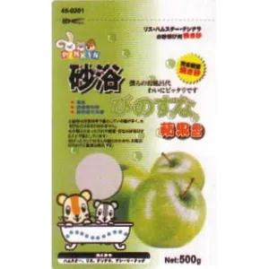 Pinkin Bath Sand For Hamsters Apple Flavour 500g