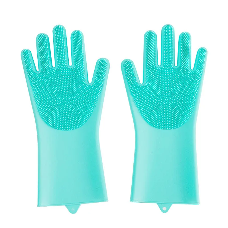 Silicone Dog Grooming Hair Comb Puppy Brush Glove Bath Cleaning Brushes Small Dog Cat Massage Pet Grooming Gloves | Brodtica.com