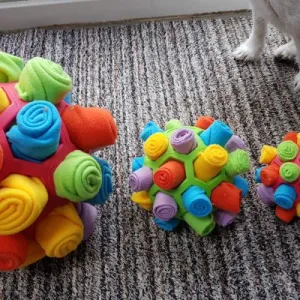 Sniff and Snack Puzzle Ball.