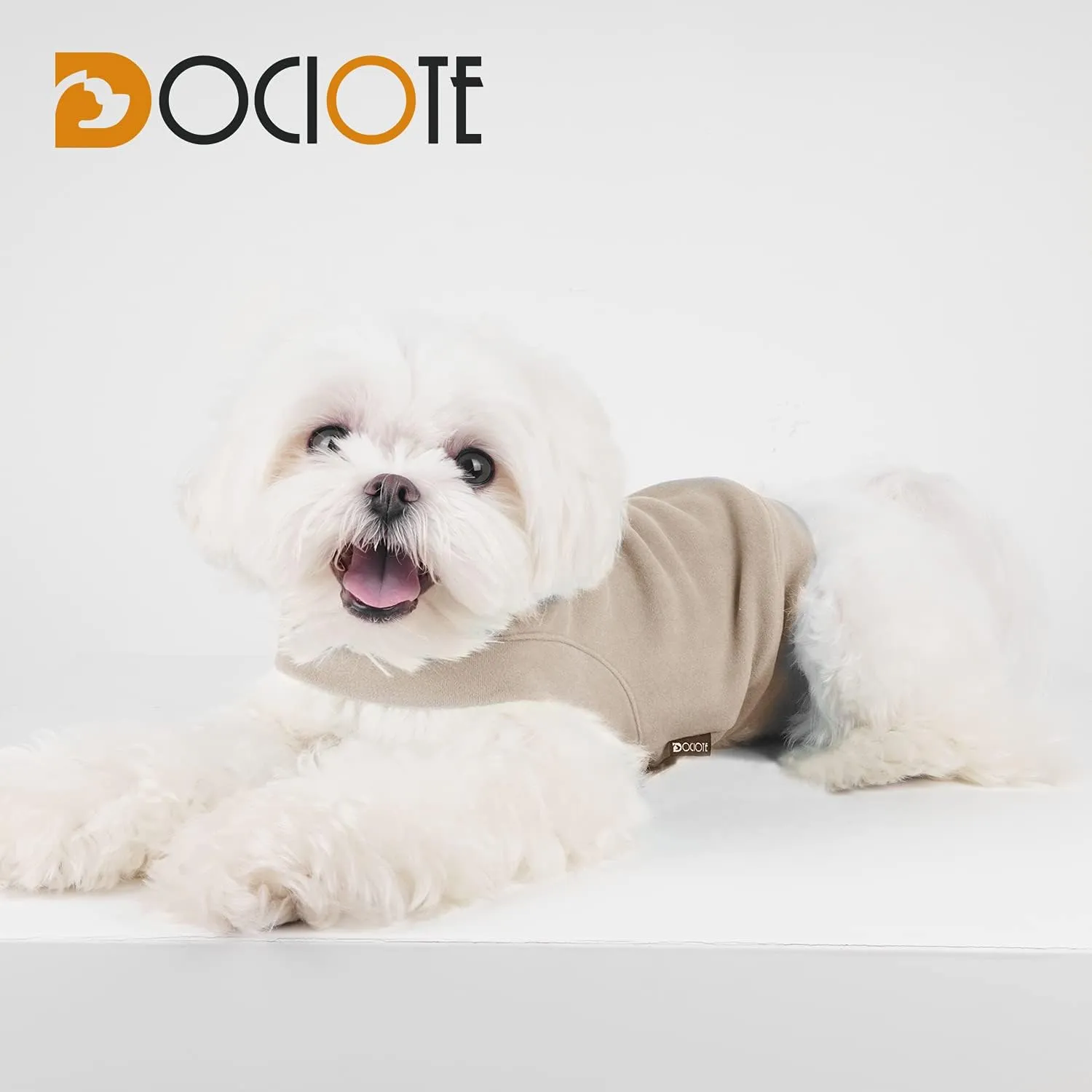 Soft Fleece Dog & Cat Sweatshirt - Warm Pullover Hoodie for Small to Medium Pets - Comfortable Winter Clothes for Cold Weather