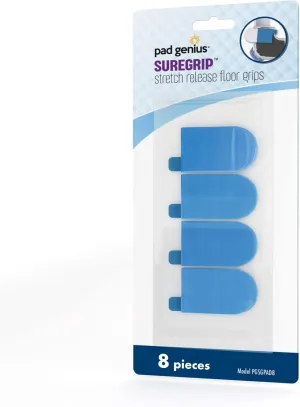 Stretch Release Replacement Floor Grips 8-pcs.