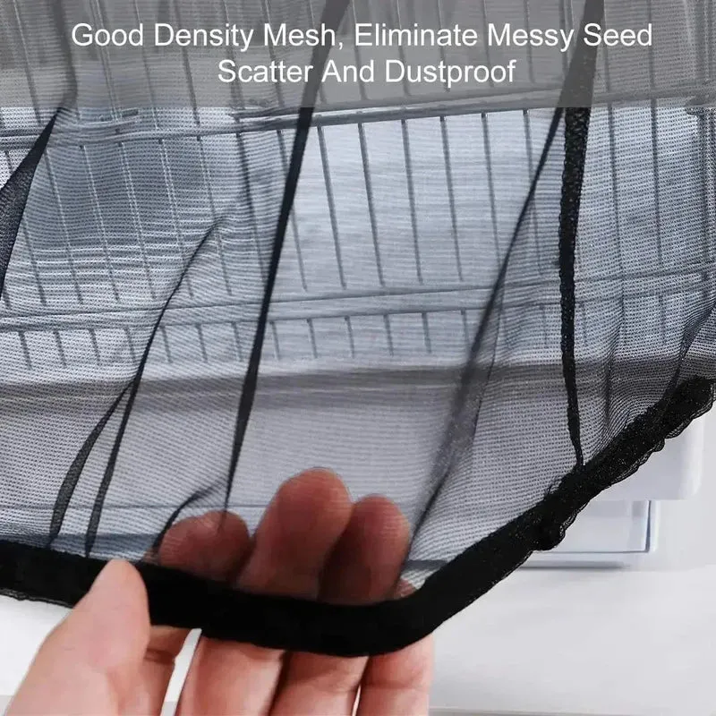 Stretchy Mesh Bird Cage Skirt Guard Cover