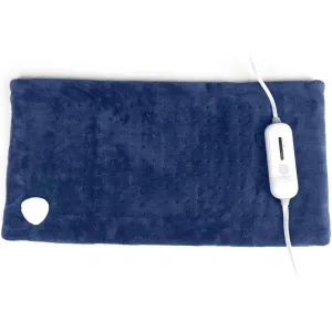 SUNAID Heating Pad for Pain Relief, Weighted Heating Therapy Pad Ultra Soft Touch, Multiple Temperature Options, Hot Heat Pads Auto Shut Off, Machine Washable, Fast-Heating, Moist Therapy (Navy)