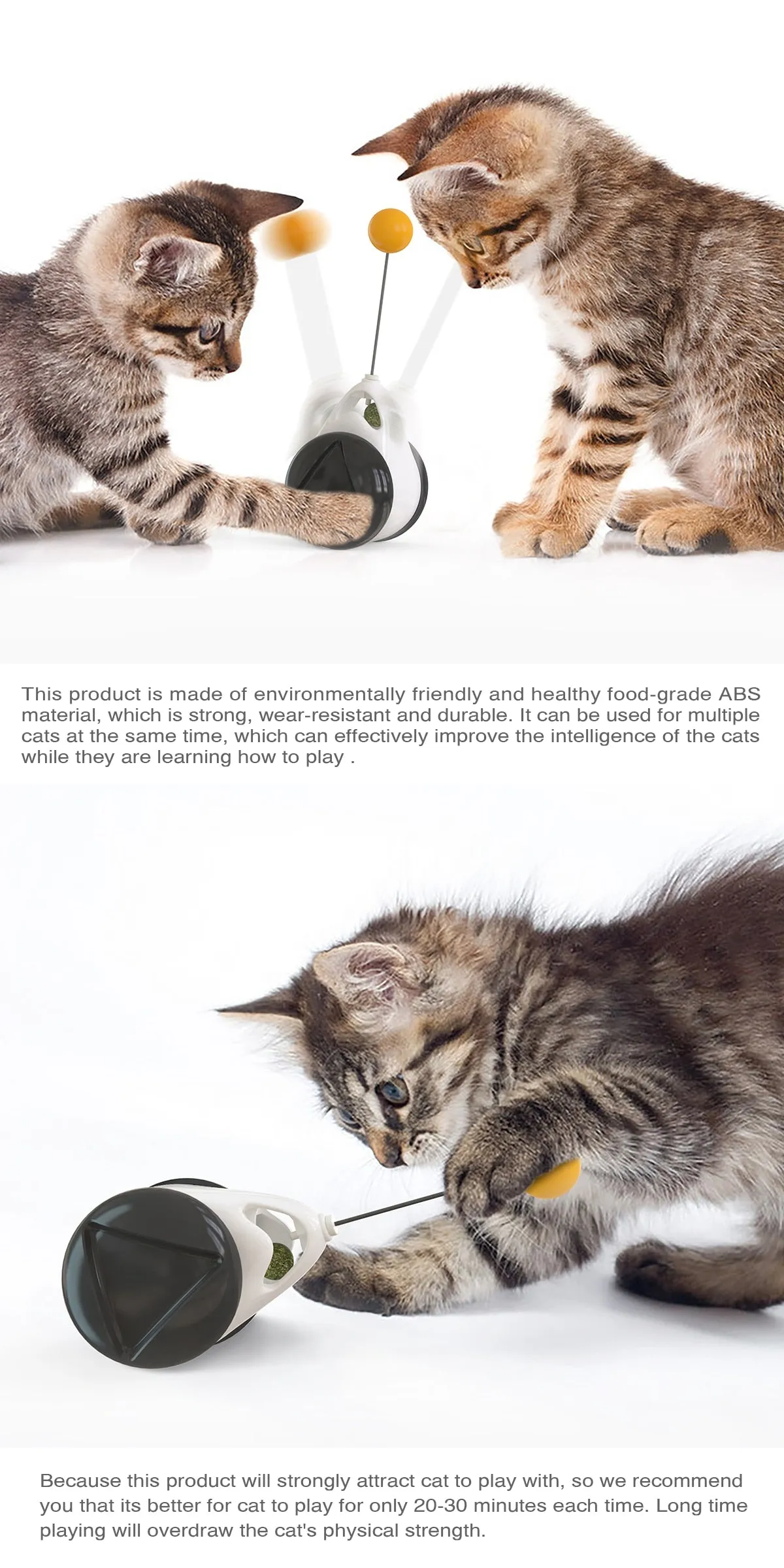 Swinging Tumbler Toy for Cats