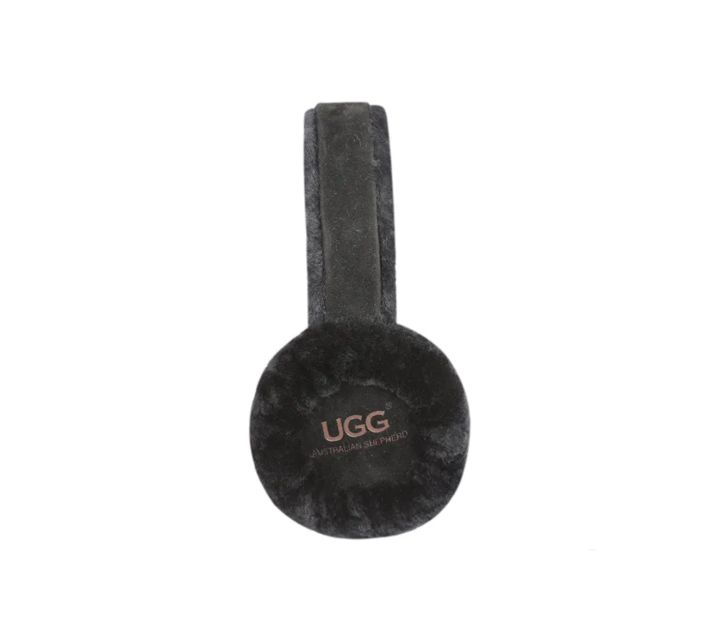UGG Earmuff Adjustable Sheepskin Wool Connie Earmuff