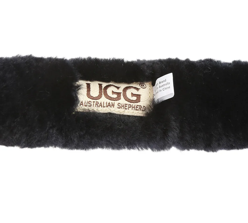 UGG Earmuff Adjustable Sheepskin Wool Connie Earmuff